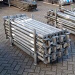 Ca. 47x Bouwstempel, Scafom-rux, BM-300, in transportbok