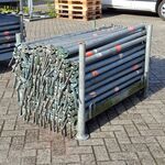 Partij O-liggers in transportbok Layher, Allround | 140 cm