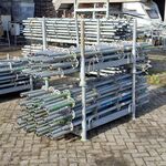 Ca. 72x Staanders met pen, Layher, Allround | 200 cm (ring 50), in 2x