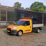 Busje, Fiat, Doblò 1.3 MultiJet Maxi met openlaadbak, 2012