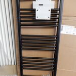 Handdoekradiator, Prorad, HD-RAD, black grafite