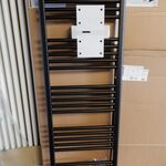 Handdoekradiator, Prorad, HD-RAD, black grafite