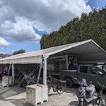 Aluminium tent – Overkapping, T1
