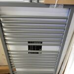 Handdoekradiator, antraciet