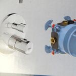 Inbouw doucheset, Ideal Standard, ceratherm t100 new, chroom