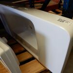 Wastafel, Geberit, Renova Plan, wit
