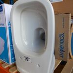Wandcloset met zitting, Duravit, D-code, wit
