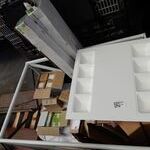 Palletkooi met diverse verlichting, Philips/Osram