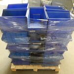 Ca. 25x Magazijnbak, blauw