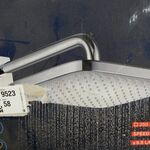 Regendouchekop met wandhouder, Grohe, 250 cube, chroom