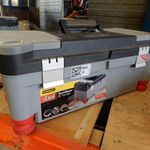Gereedschapskist, Stanley, Shockmaster, grijs/zwart