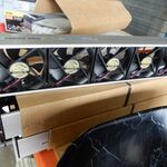 3x DBE radiatorventilator, Jaga, DBH, grijs/zwart