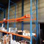 Ca. 6,1mtr Palletstelling, oranje/blauw
