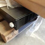 Design paneelradiator, Henrad, Design/Flatfront, zwart