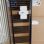 Handdoekradiator, Prorad, HD-RAD, black grafite