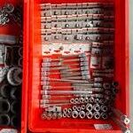 Assortiment dopsleutels o.a. Bosch