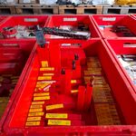Assortiment wringijzers, boren en machinetappen Dormer