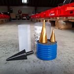 3x   Diverse kegelboor