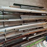 Partij diverse buismateriaal