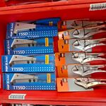 6x Popnageltang met 6x klemtang o.a. Bahco