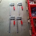 4x Lijmklem Bessey, GS40