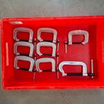 8x   Diverse constructieklem Bessey, 7x SC60, 1x VC4