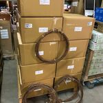 Ca. 11x Dozen a 12 stuks natuurlijke kransen