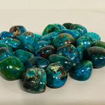 Chrysocolla trommelstenen