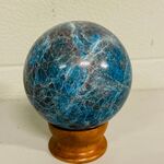 Apatiet blauw bol