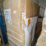 Ca. 500x Verzenddozen, wit, 34x23x27cm