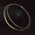Armband met drie kleuren goud