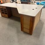 3x Robuuste bureaus incl. ladekastjes
