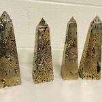 4x Pyriet obelisken (4-zijdig)