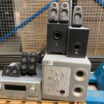 Mixpartij audioapparatuur