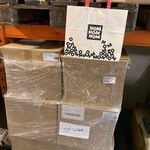 Ca. 10x Dozen a 250 stuks papieren draagtassen, groot