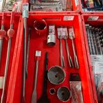 12x Diverse boren/beitels en gatenzagen o.a. Bosch, Kelfort