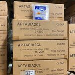 Ca. 10800x Fingerfood – Amuselepels verpakt per 50 stuks, transparant