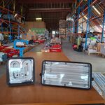 5x Diverse werklamp 4x Primae Lux