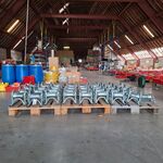 32x Stalen kabelroller Katimex, 105061 | Erdkabelrolle , bouwjaar 2015