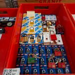Ca. 76x Diverse hangsloten o.a. Abus