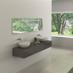 Badkamermeubel, Vonato, Luxury BL90, hoogglans antraciet