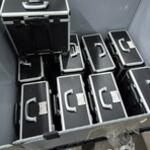 9 x Gereedschapskoffer, 70 x koeltas, inclusief palletbox, Ahrend, Zwa