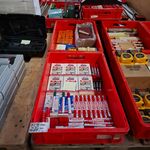 Diverse markeerstiften en krijt o.a. Edding, Markal