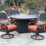 Diningset, Vonato, Solaro, antraciet