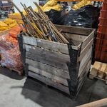 Partij tuingereedschap