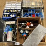 Partij gereedschap en toebehoren