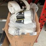 Partij moltons w.o. ca. 140/160×200+30 cm