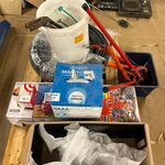Partij diversen w.o. gereedschap en installatiemateriaal