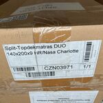 Split-topdekmatras DUO 140x200x9 HR