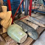 5x Beelden / sculptuur